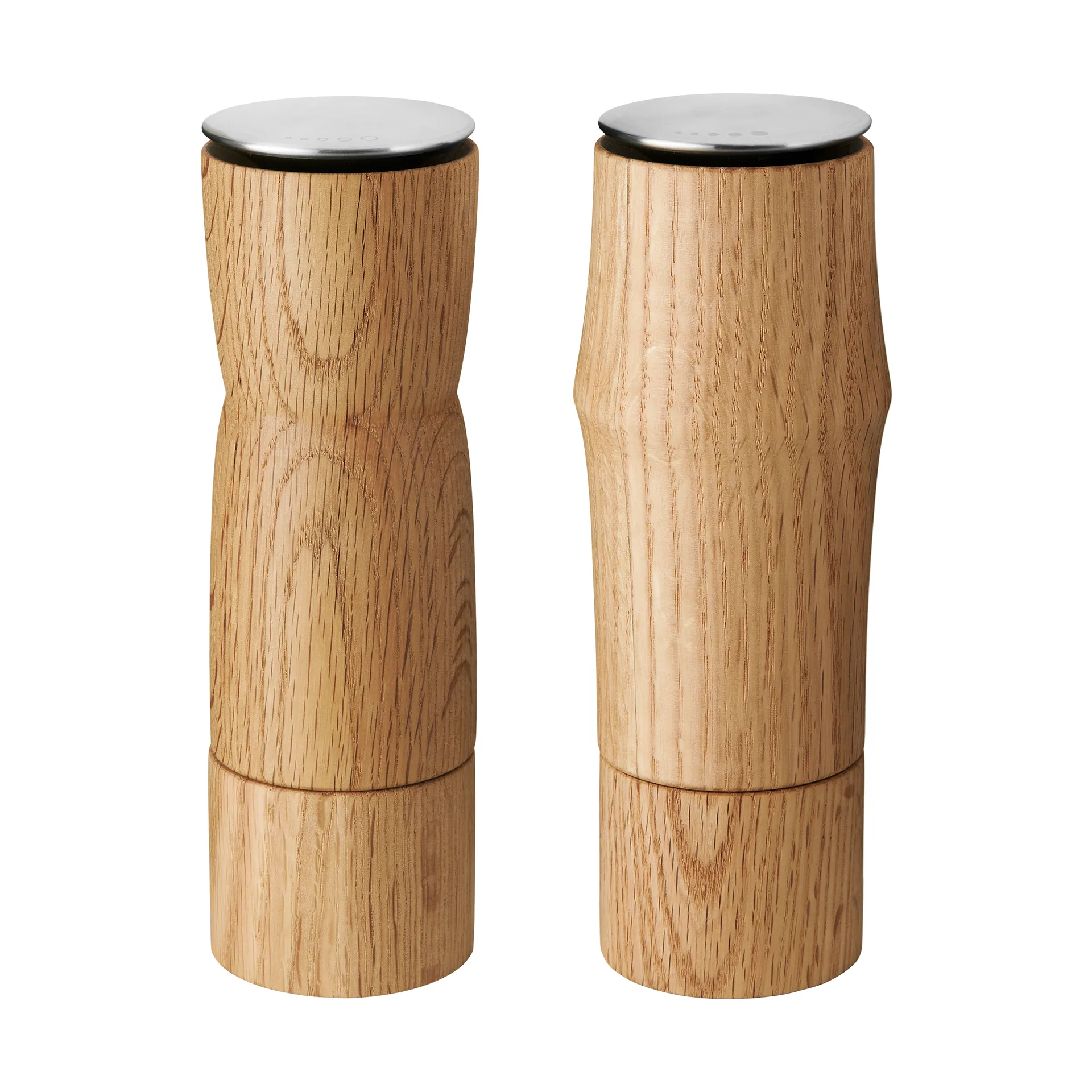 Storm zout- en pepermolen set, Oak Stelton