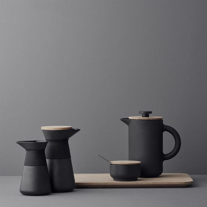 Theo koffiepers, zwart Stelton