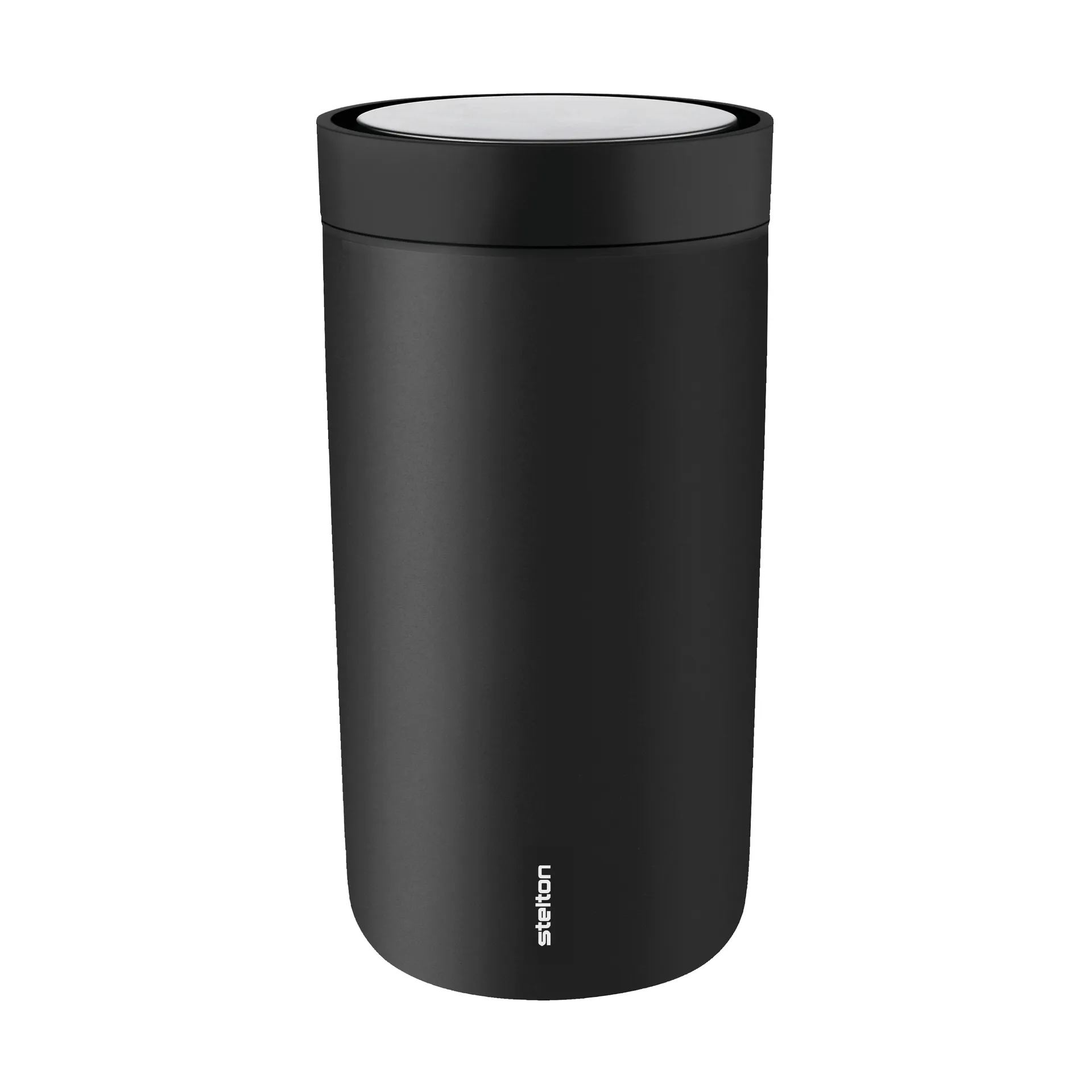 To Go Click mok 0,2 l., Soft black Stelton