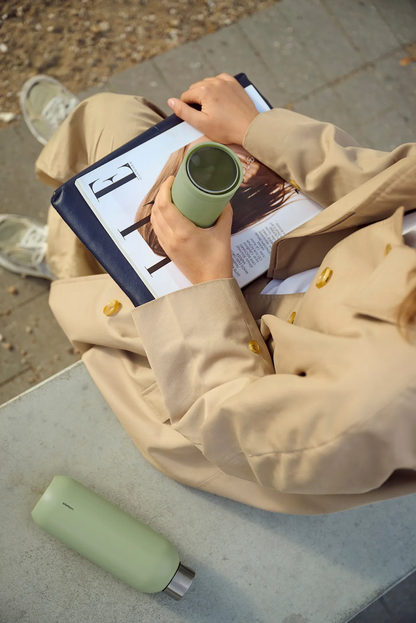 To Go Click mok 0,2 l., Soft fern green Stelton