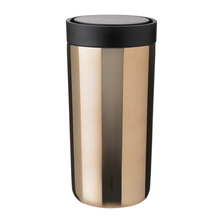 To Go Click mok 0,4 l - Dark gold - Stelton