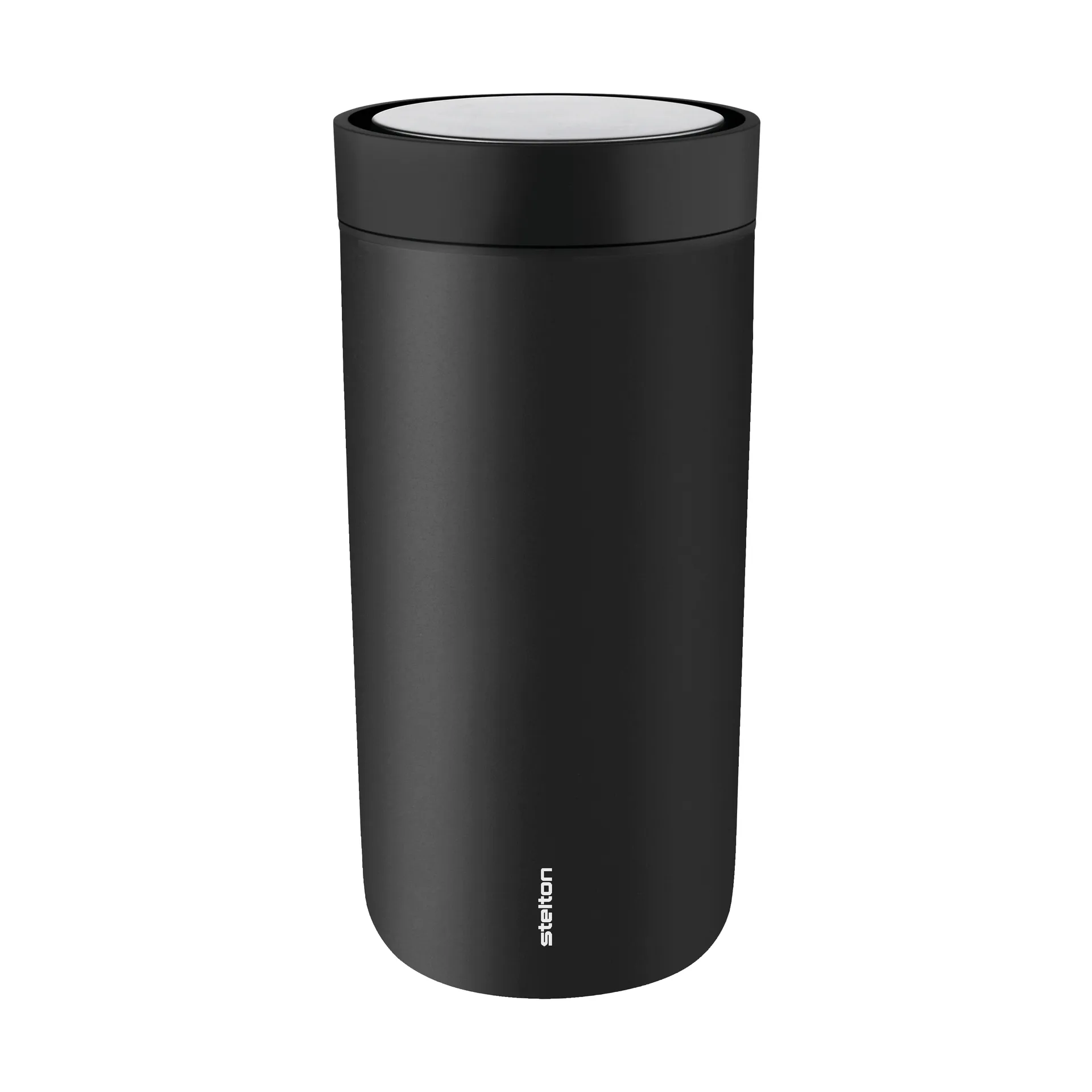 To Go Click mok 0,4 l, Soft black Stelton