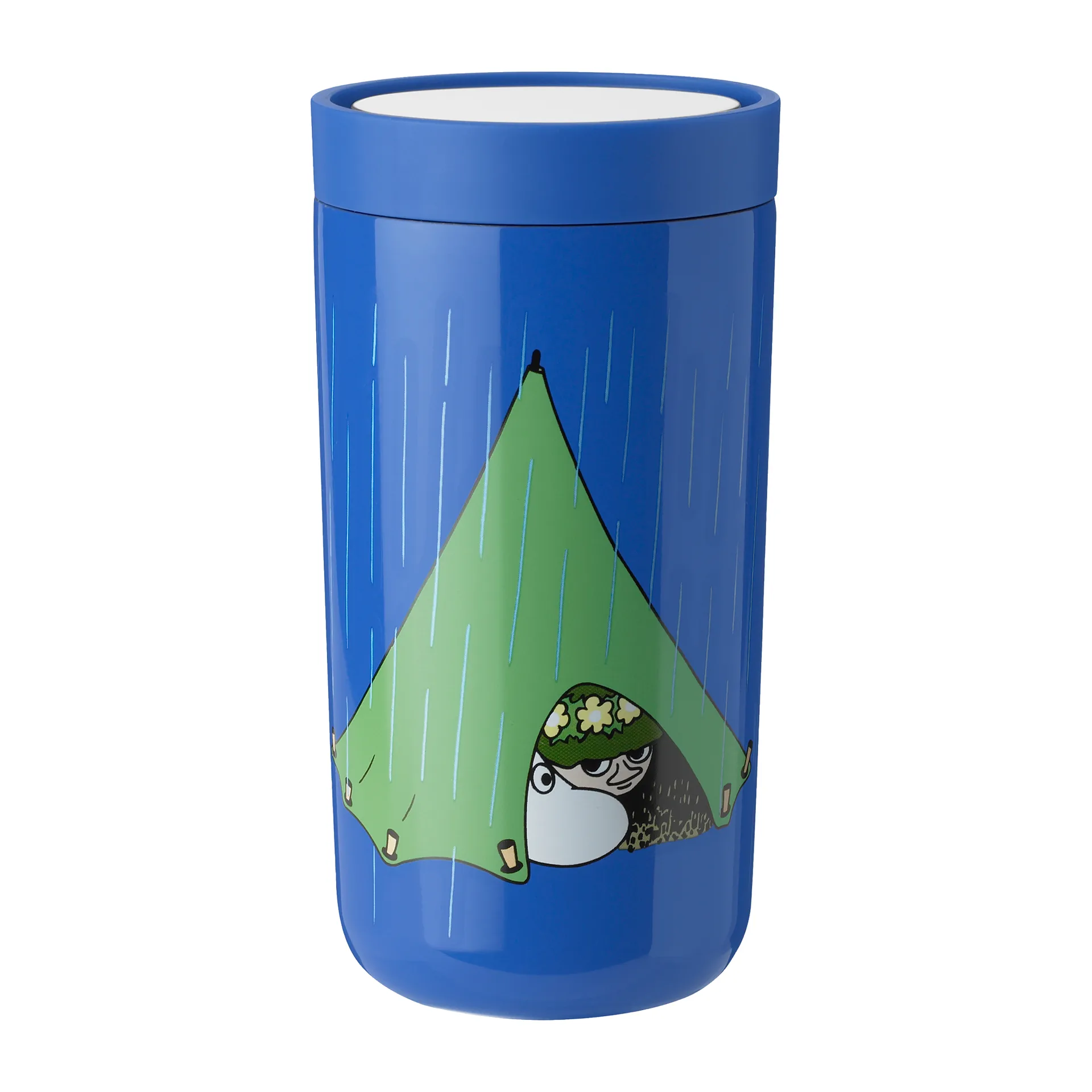 To Go Click Moomin beker 0,2 l, Blue Stelton