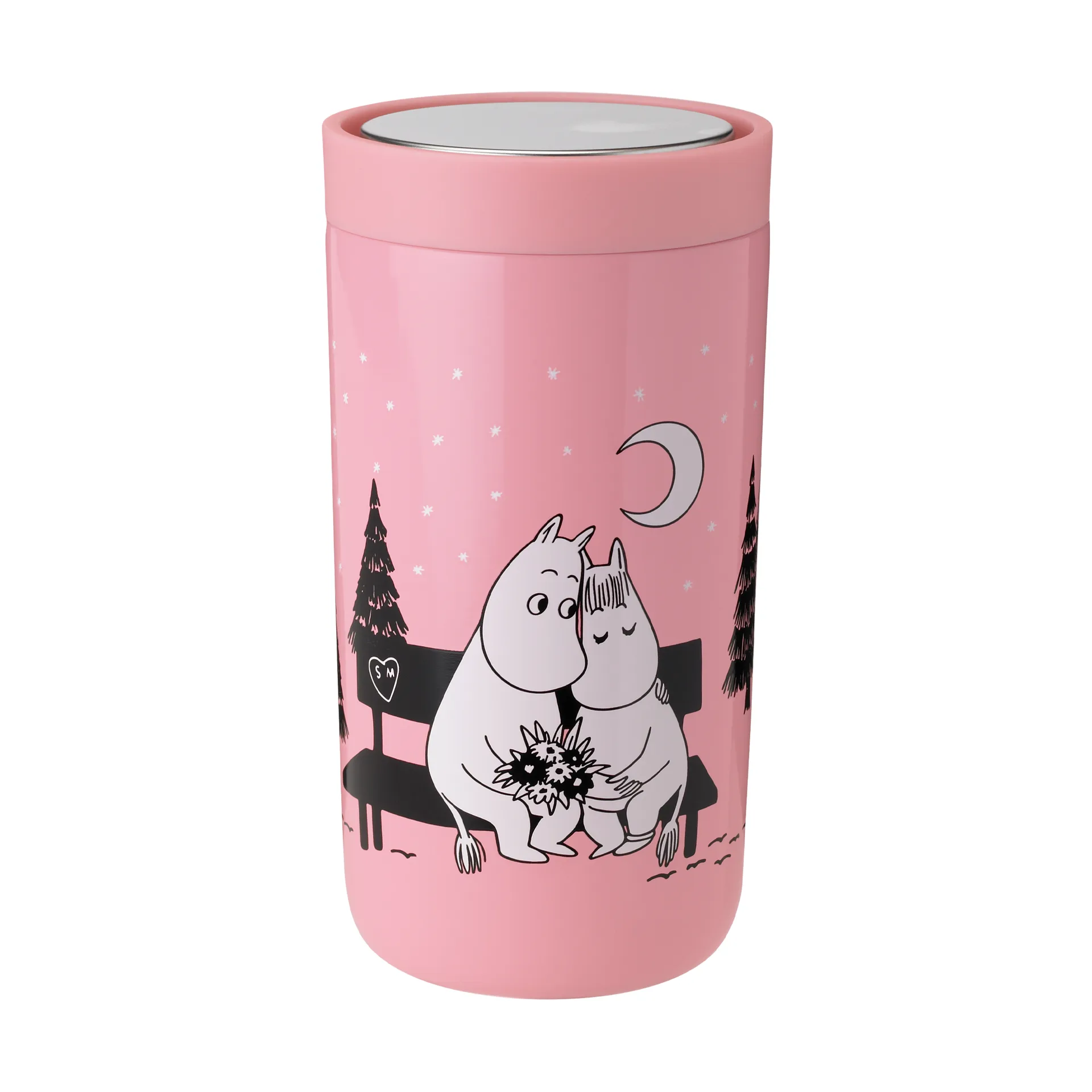 To Go Click Moomin beker 0,2 l, I Love You Stelton