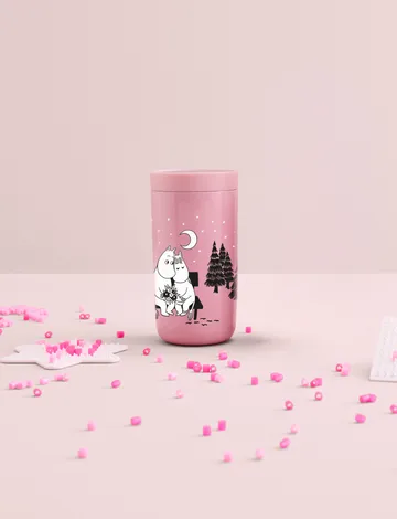 To Go Click Moomin beker 0,2 l - I Love You - Stelton
