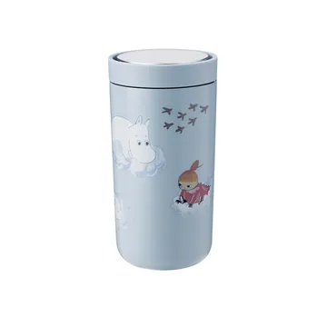 To Go Click Moomin beker 0,2 l - Soft cloud - Stelton