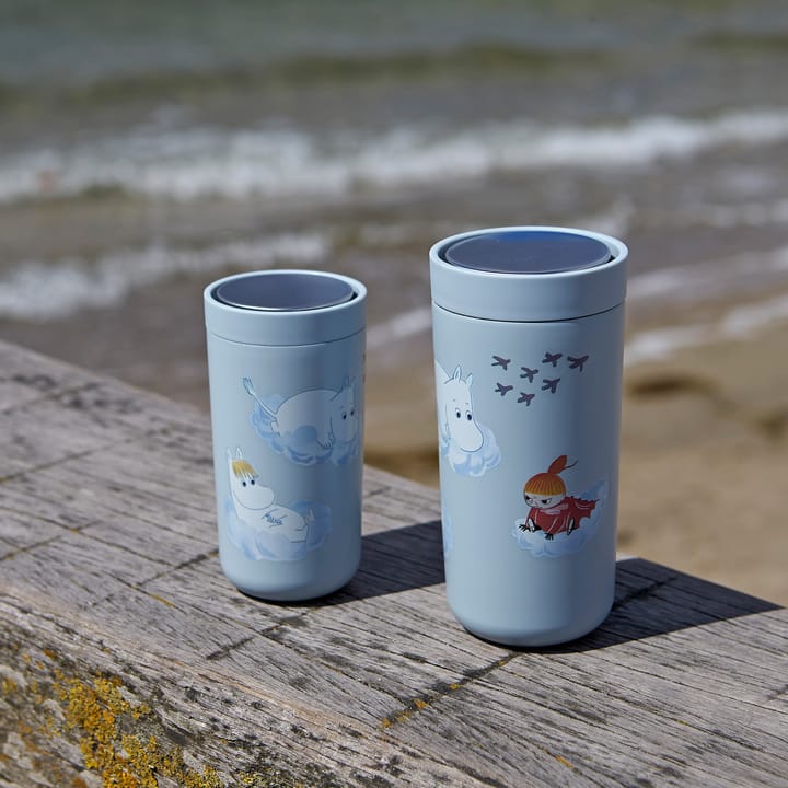 To Go Click Moomin beker 0,2 l, Soft cloud Stelton