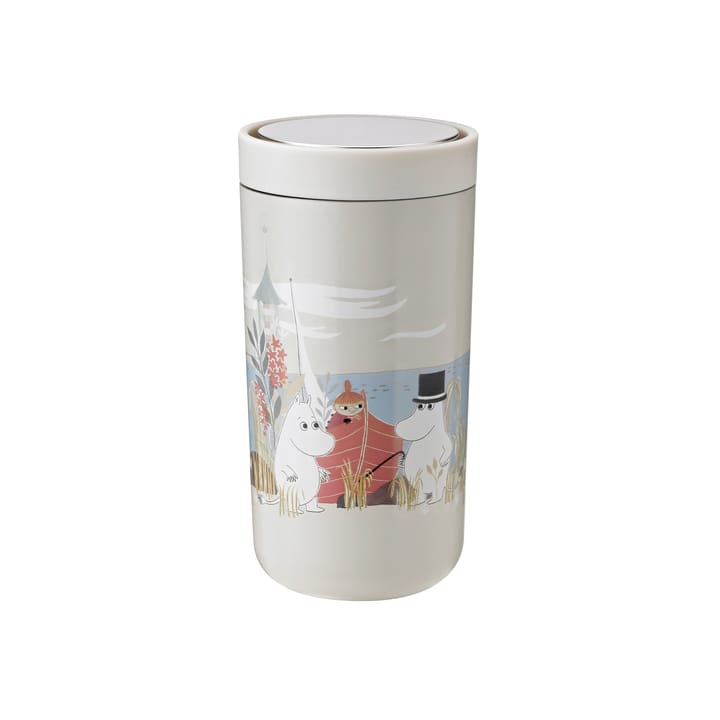To Go Click Moomin beker 0,2 l - Soft sand - Stelton