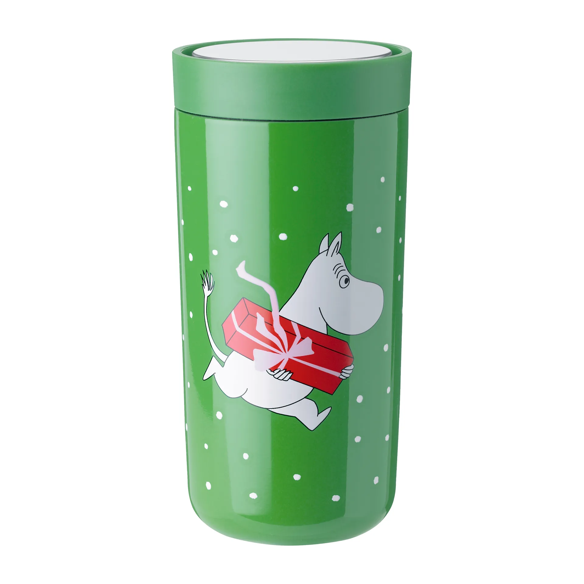 To Go Click Moomin beker 0,4 l, Green Stelton