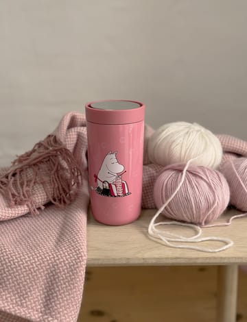 To Go Click Moomin beker 0,4 l - Moomin knitting - Stelton