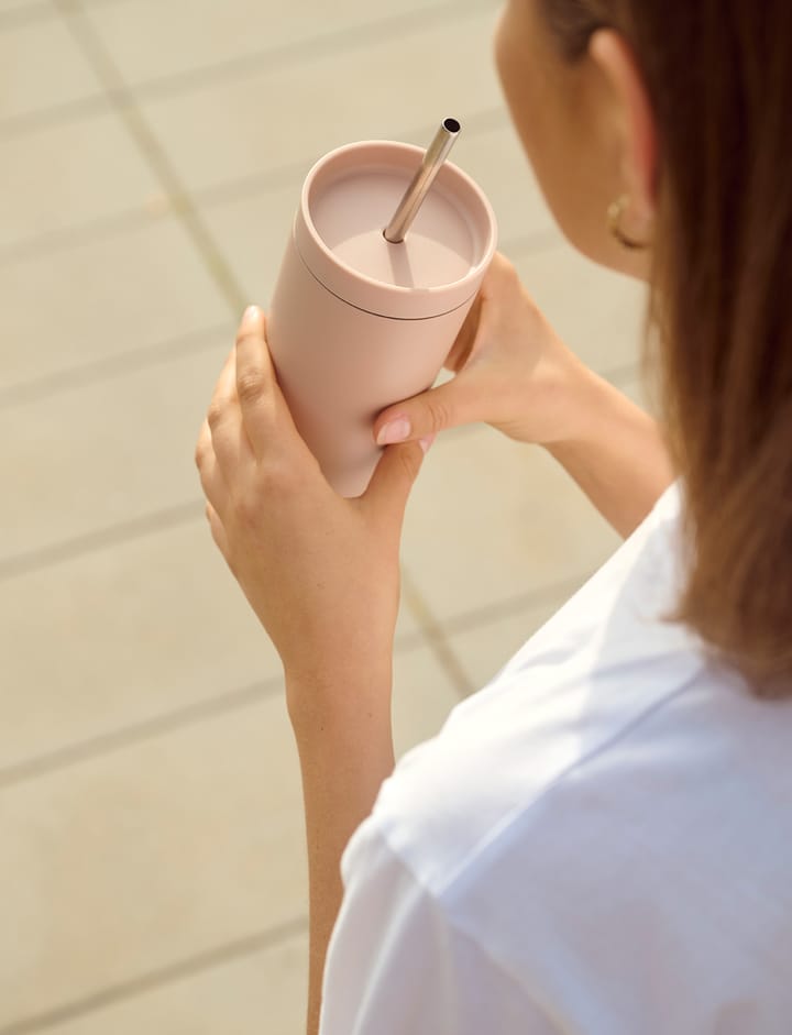 To Go Sip thermosbeker met rietje 0,4 L, Heather Stelton