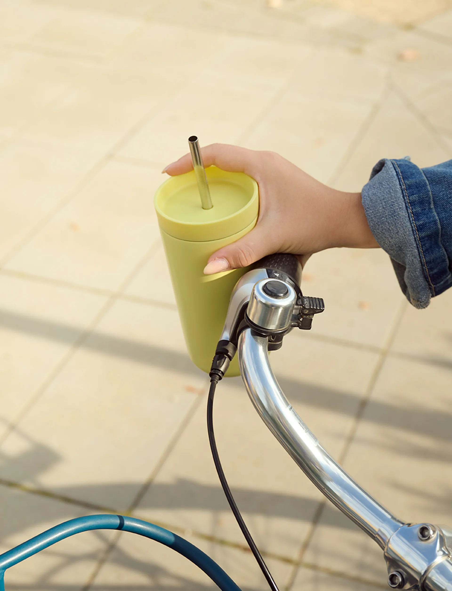 To Go Sip thermosbeker met rietje 0,4 L, Laevis Stelton