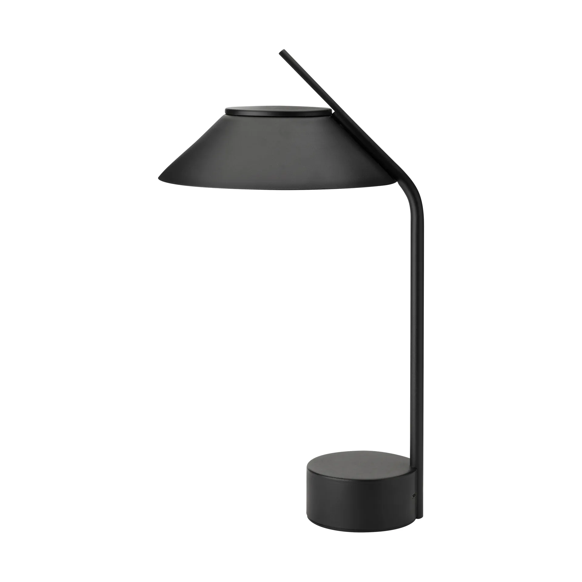 Vinkel LED tafellamp draagbaar, Black Stelton