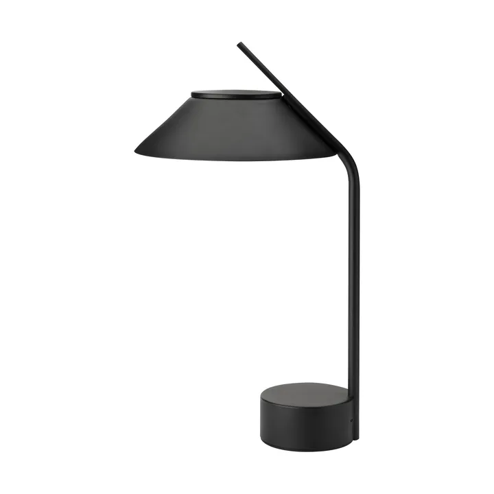 Vinkel LED tafellamp draagbaar - Black - Stelton
