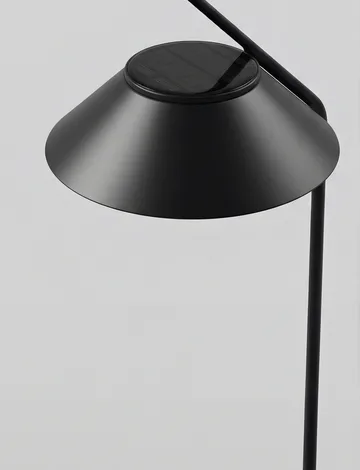 Vinkel zonnecellamp paal met statief - Black - Stelton