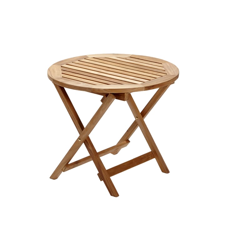 Alnö bijzettafel Ø55 cm - Teak - Stockamöllan