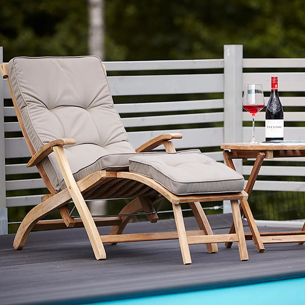 Lobby/SAL ligstoelkussen, Taupe (beige) Stockamöllan