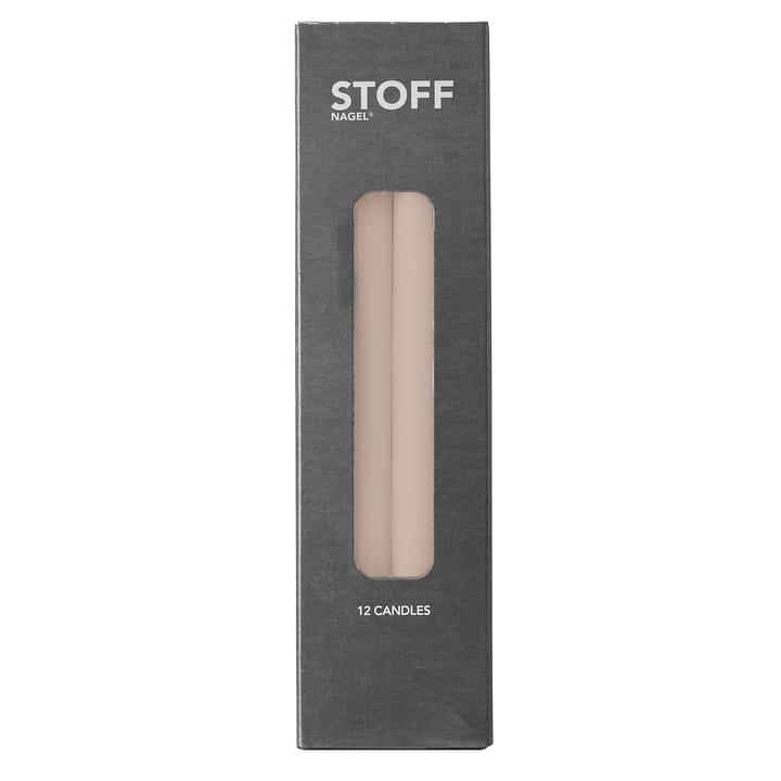 Nagel kaarsen 12-pack - Beige - STOFF