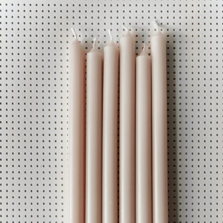 Nagel kaarsen 12-pack, Beige STOFF