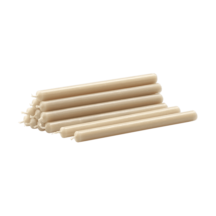 Nagel kaarsen 12-pack - Beige - STOFF