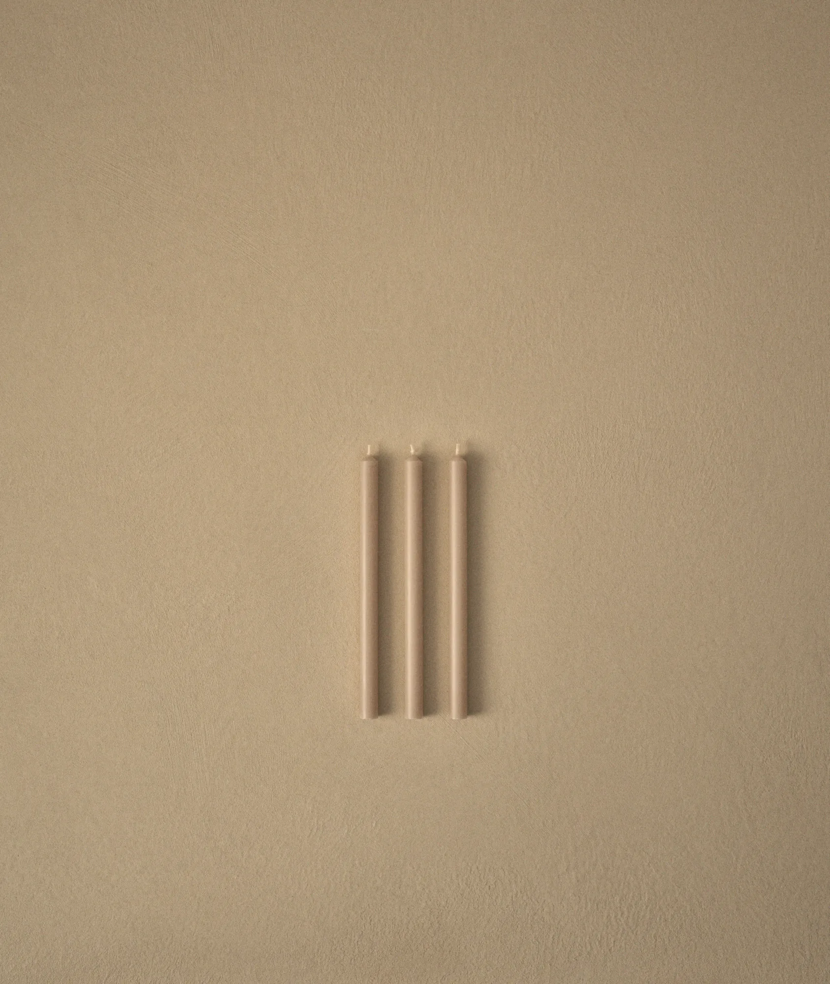 Nagel kaarsen 12-pack, Beige STOFF