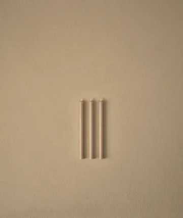 Nagel kaarsen 12-pack - Beige - STOFF