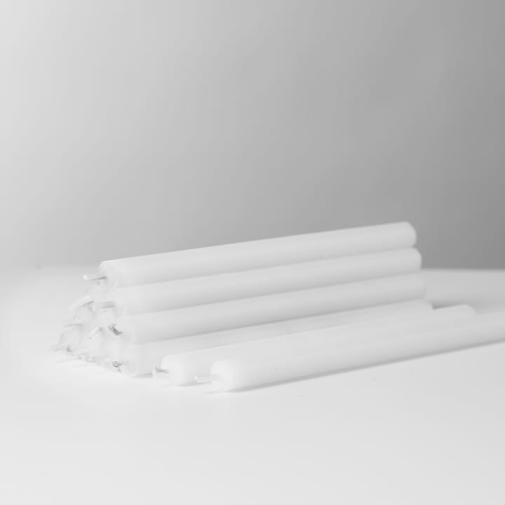 Nagel kaarsen 12-pack, wit STOFF
