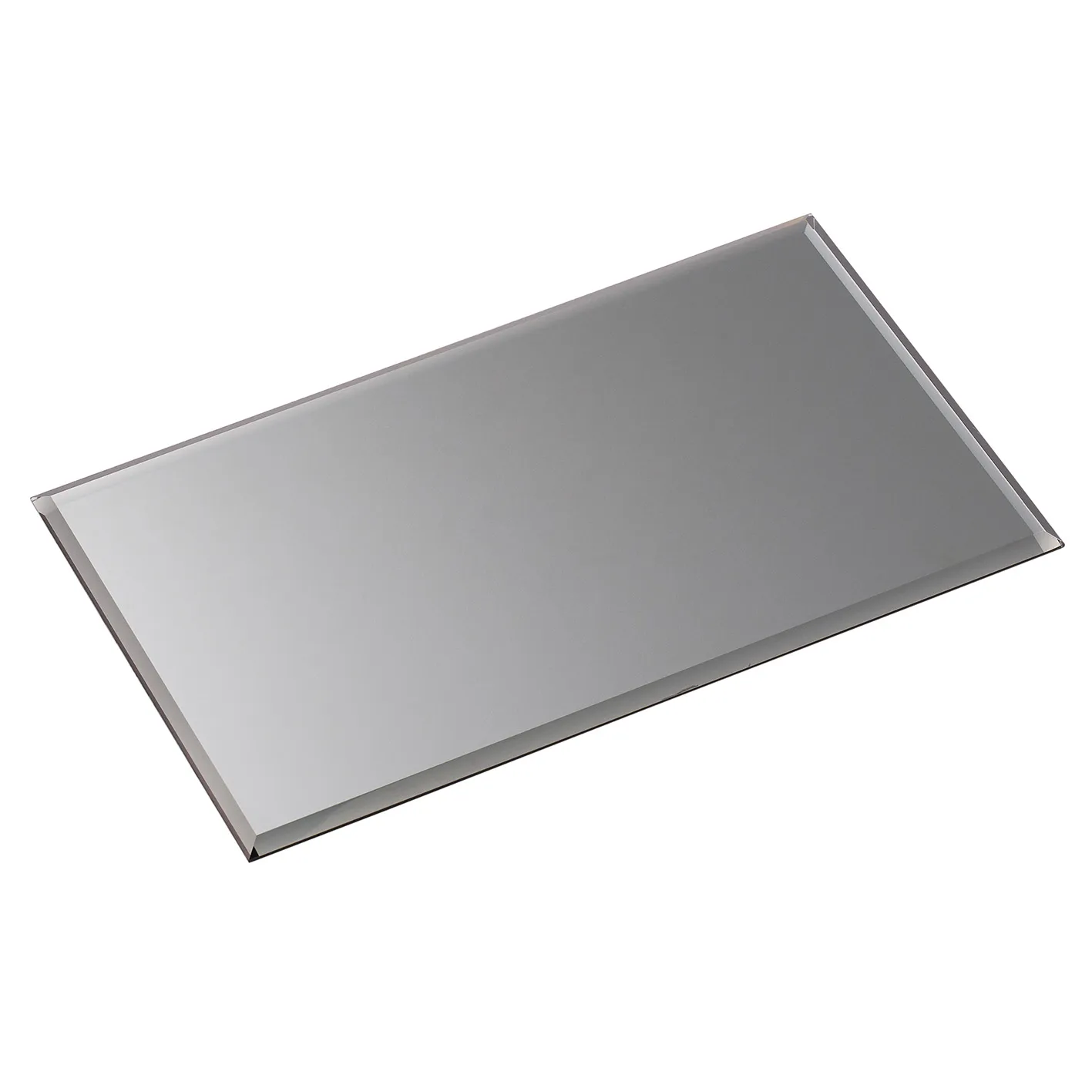 Nagel glasplaat rectangular, Smoked black STOFF Nagel
