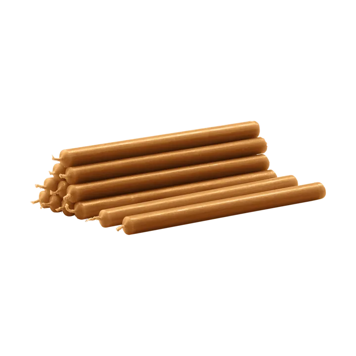 Nagel kaarsen 12-pack - Camel - STOFF Nagel