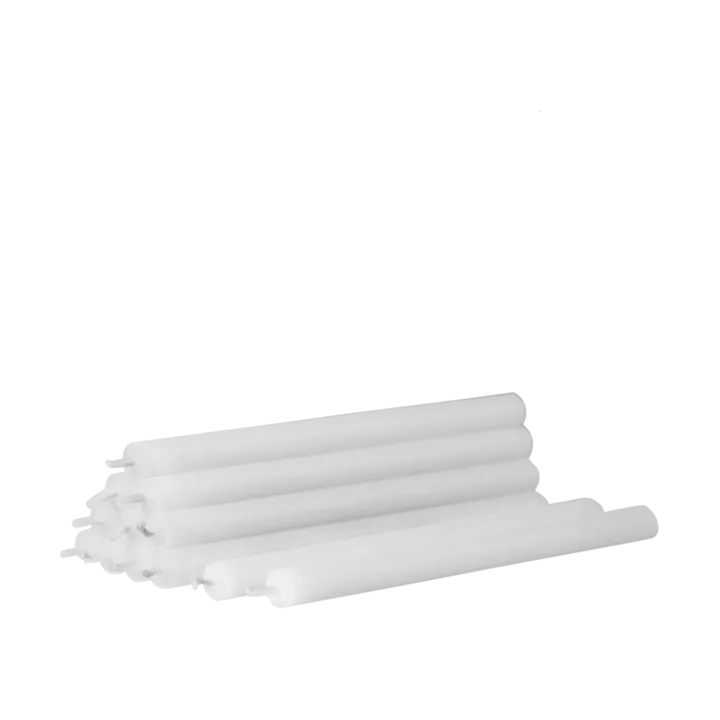 Nagel kaarsen 12-pack - wit - STOFF Nagel
