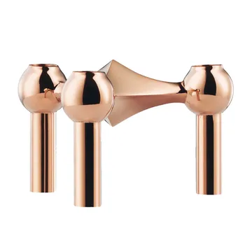 Nagel kandelaar - Roségoud - STOFF Nagel
