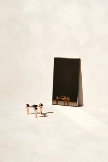 Nagel kandelaar - Roségoud - STOFF Nagel