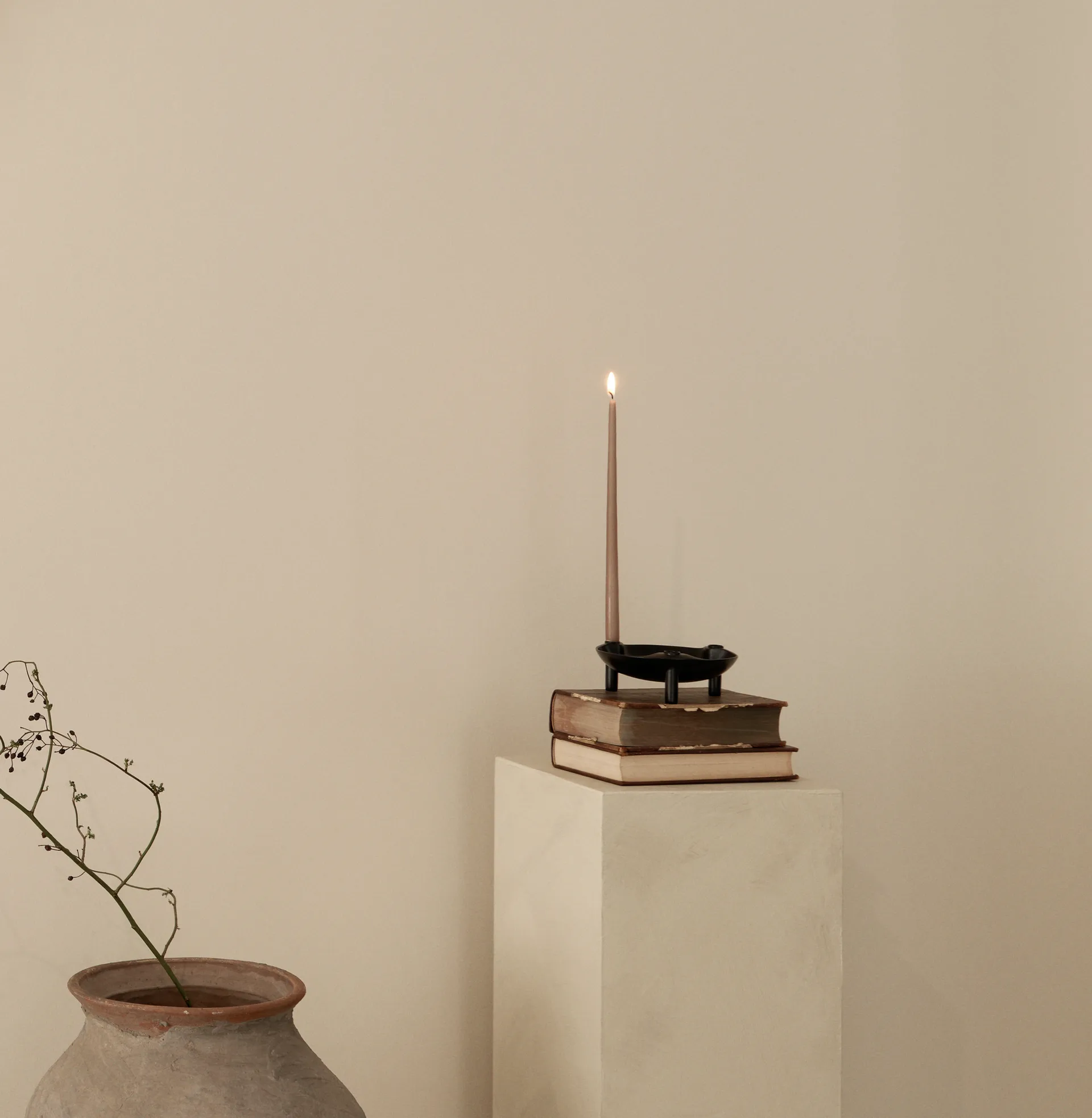 Nagel schaaltje, zwart STOFF Nagel