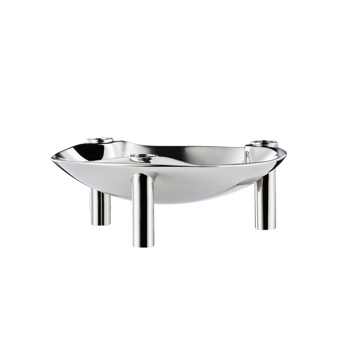 STOFF Nagel schaaltje chroom | Scandinavisch Interieur | Decoratieve schalen | Zilverkleurig