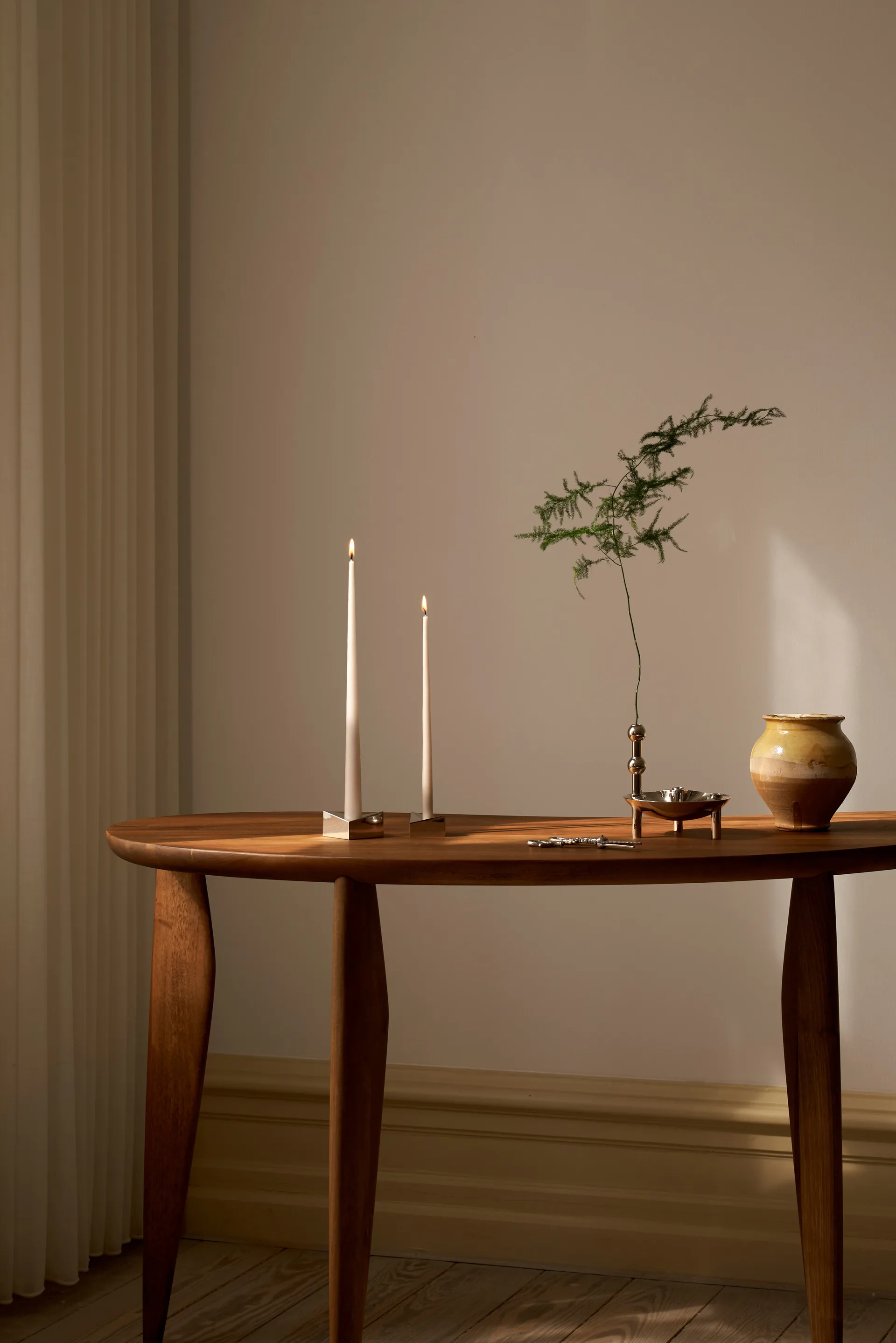 Nagel schaaltje, chroom STOFF