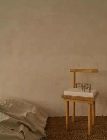 STOFF Nagel kandelaar 3-pack - chroom - STOFF Nagel