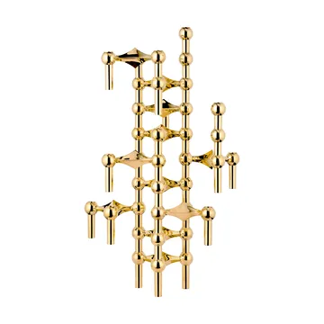 STOFF Nagel kandelaar 3-pack - messing - STOFF Nagel