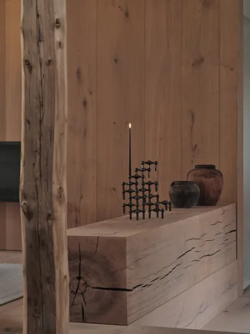 STOFF Nagel kandelaar 3-pack - Zwart chroom - STOFF Nagel