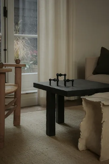 STOFF Nagel kandelaar 3-pack - zwart - STOFF Nagel