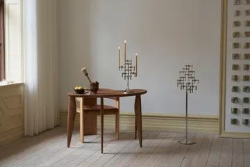 STOFF Nagel kandelaar - Chroom - STOFF Nagel