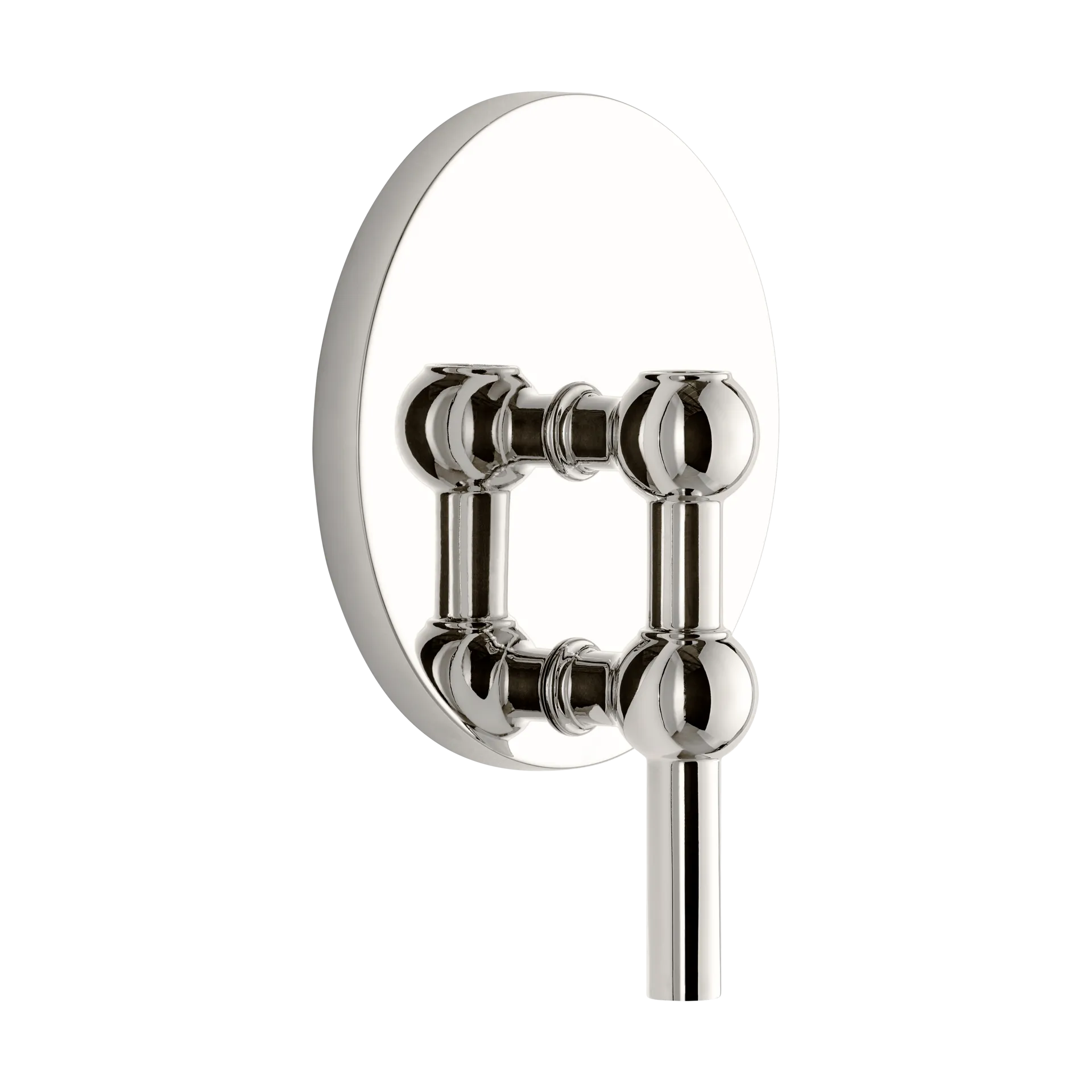 STOFF Nagel kandelaar wand, Chrome STOFF Nagel