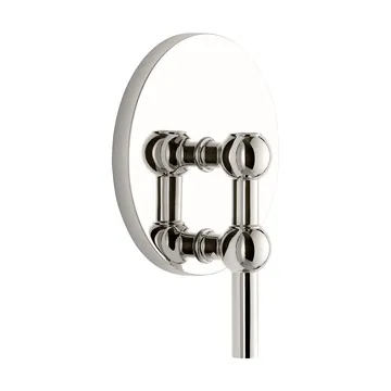 STOFF Nagel kandelaar wand - Chrome - STOFF Nagel