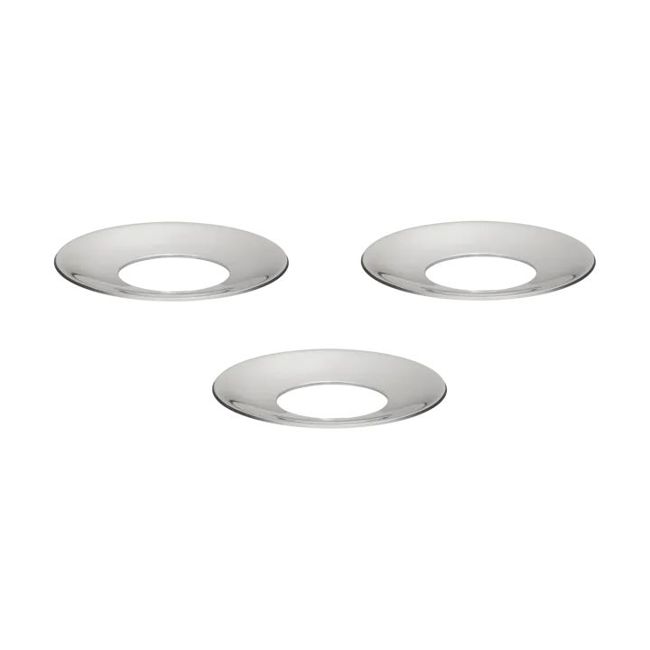 STOFF Nagel lichte manchet 3-pack - Chroom - STOFF Nagel