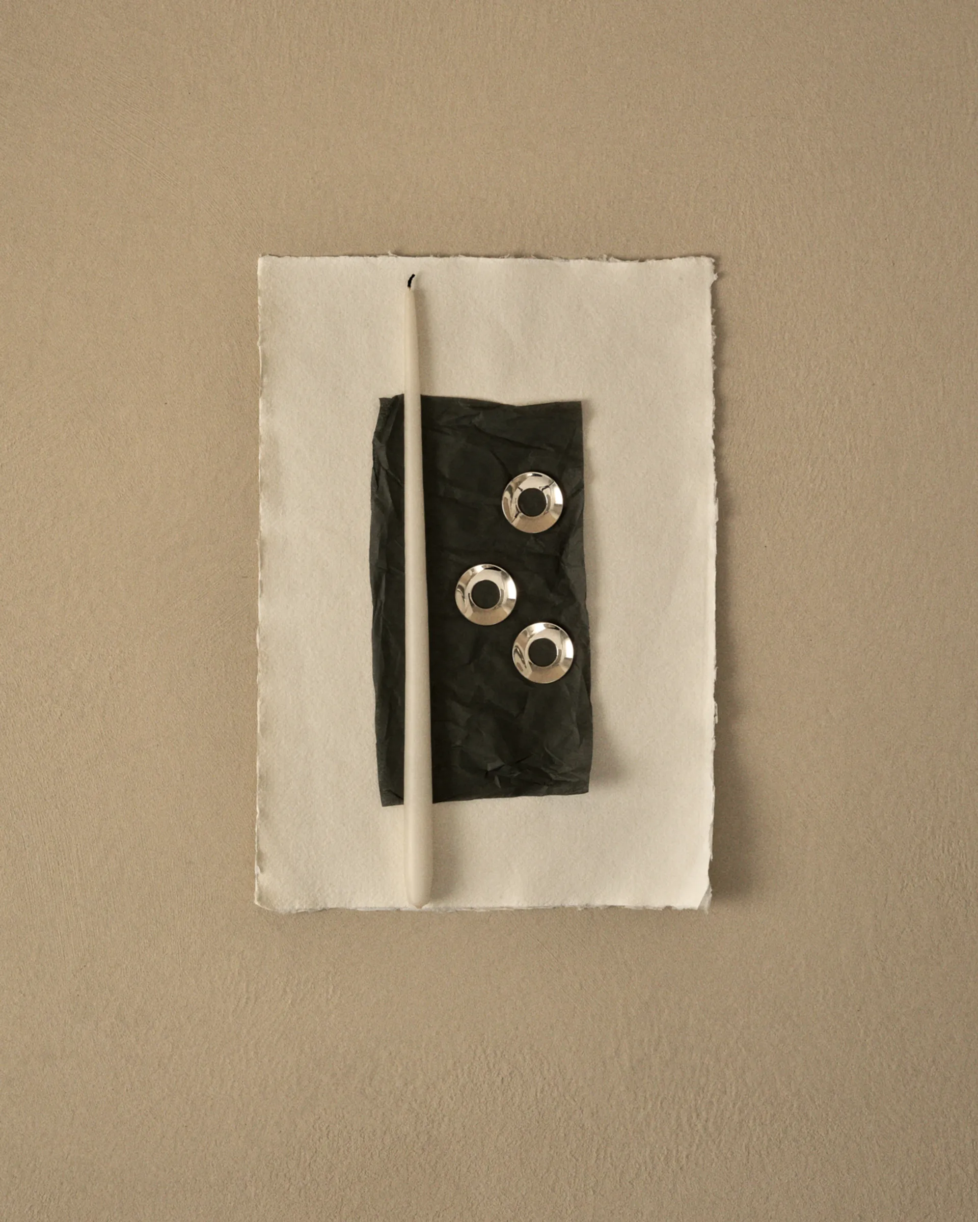 STOFF Nagel lichte manchet 3-pack, Chroom STOFF Nagel