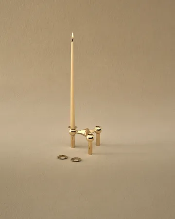 STOFF Nagel lichte manchet 3-pack - Massief messing - STOFF Nagel