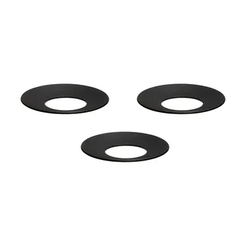 STOFF Nagel lichte manchet 3-pack - Zwart - STOFF Nagel