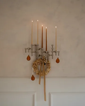 STOFF Nagel muurkandelaar - Chrome - STOFF Nagel