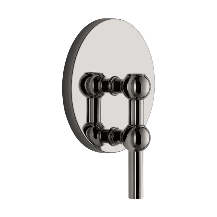 STOFF Nagel muurkandelaar - Zwart chroom - STOFF Nagel