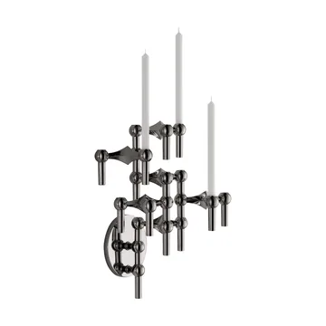 STOFF Nagel muurkandelaar - Zwart chroom - STOFF Nagel