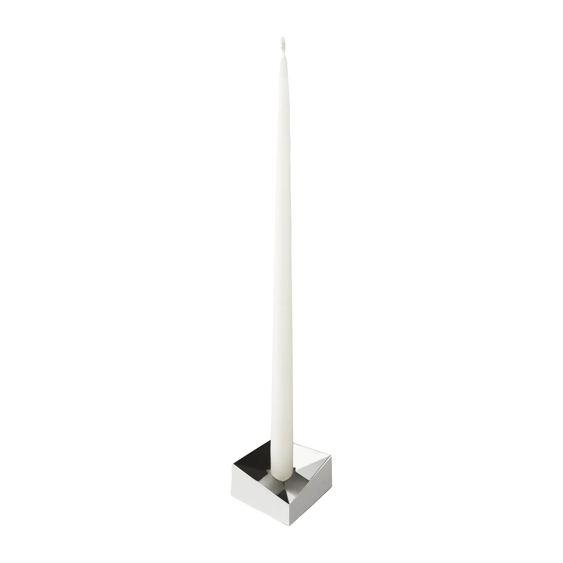 STOFF Nagel reflect kandelaar small 2,7 cm, Chroom STOFF Nagel